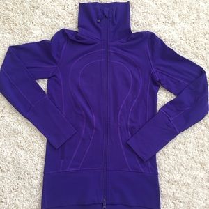 Lululemon - purple zip up, size 4